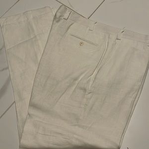 Calvin Klein pants size 36/32. 100% linen. Great condition. Color beige